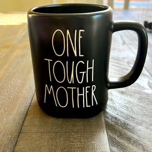 Black Rae Dunn mug. NWOT